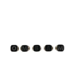 Adjustable Lettering Ring Set - 5 Pieces