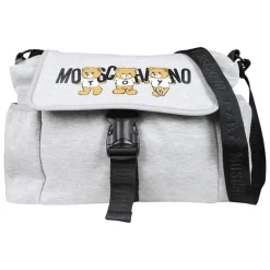 Baby Bear Logo Changing Bag in Grey