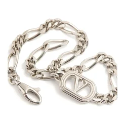 Bijoux Silver VLogo Signature Curb Chain