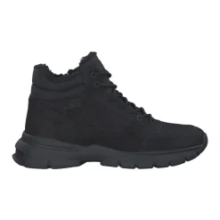 Black Casual Closed Boots