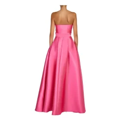 Elegant Pink Long Dress