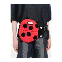 Ladybug-appliqué Belt Bag