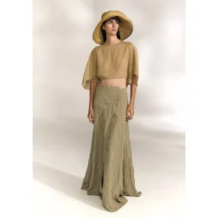 Nilo Wrap Maxi Skirt