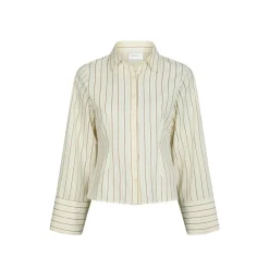 Striped Shirt with Wide Cuffs