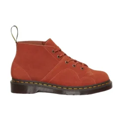 Suede Monkey Boots Rust Tan