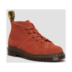 Suede Monkey Boots Rust Tan