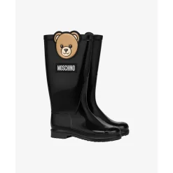Teddy-motif Rain Boots